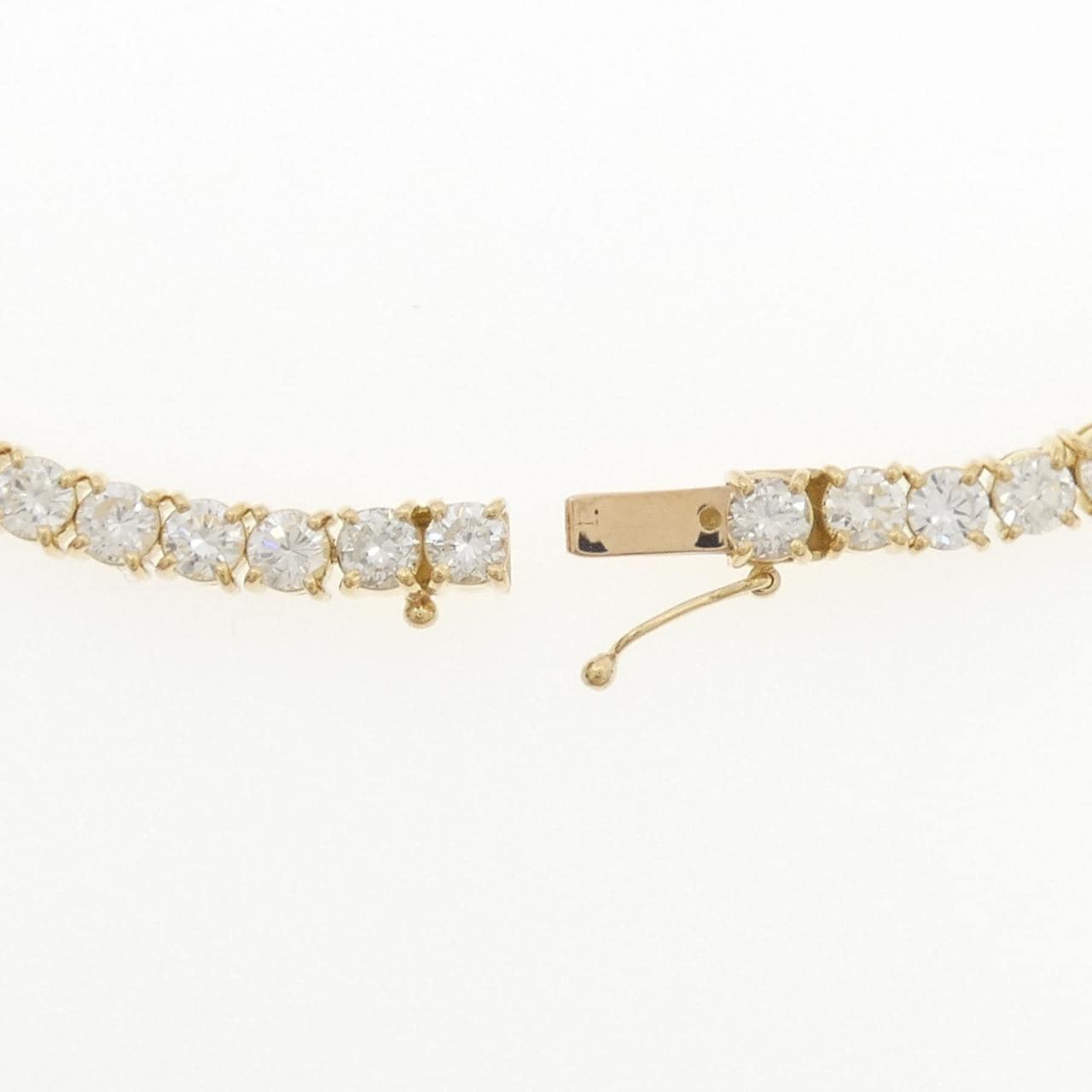 K18YG ダイヤモンド ブレスレット 8.00CT