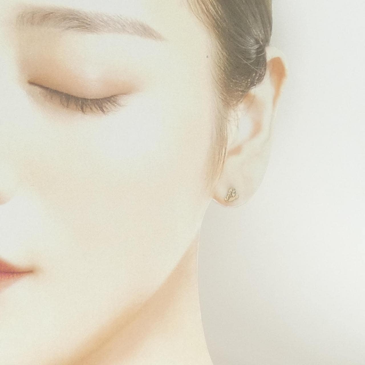 K10PG ダイヤモンド ピアス