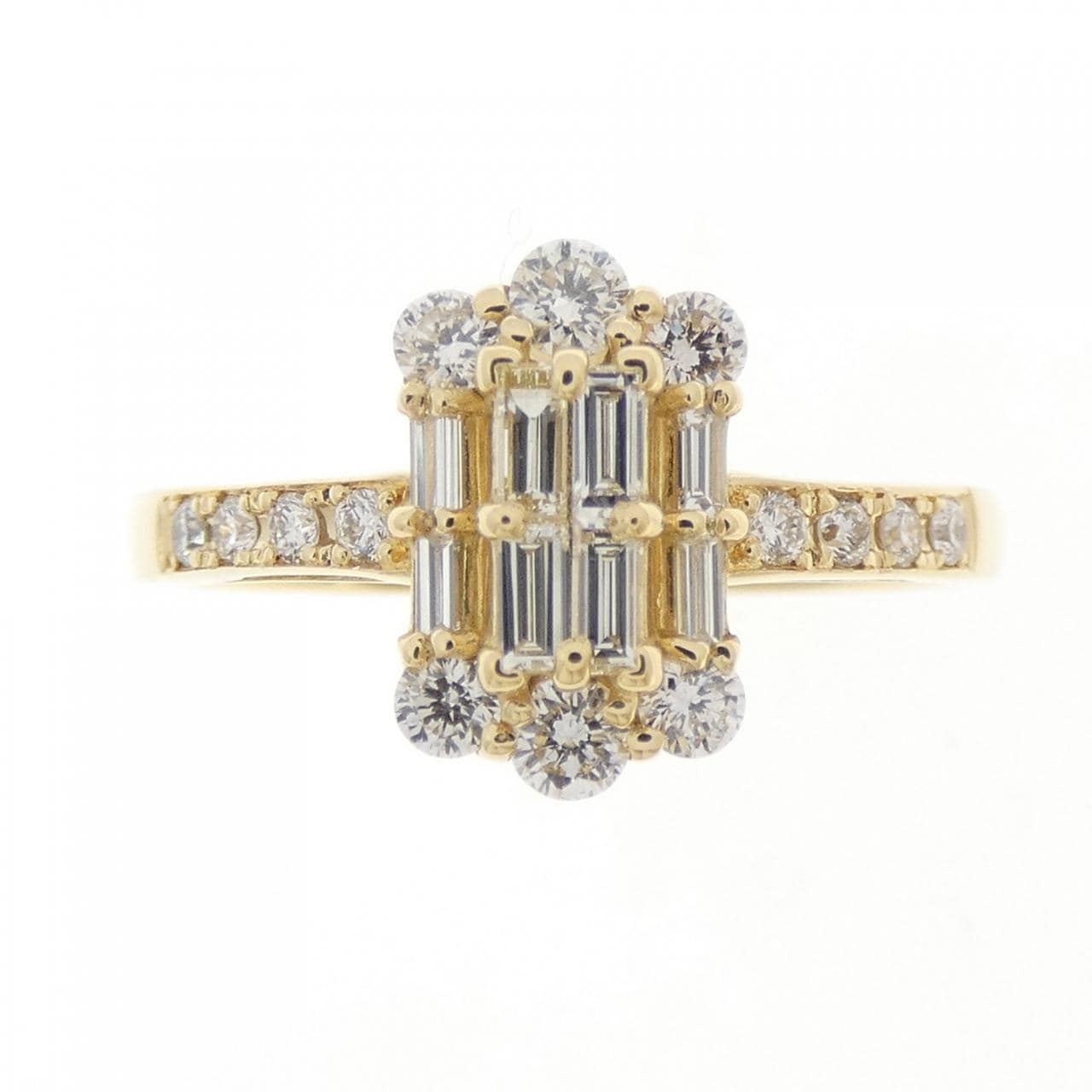【新品】K18YG ダイヤモンド リング 0.50CT