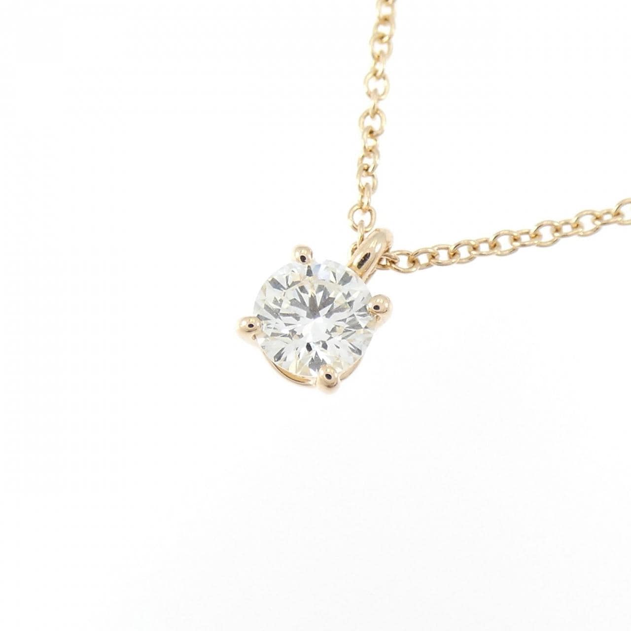 ティファニー ソリティア ネックレス 0.27CT