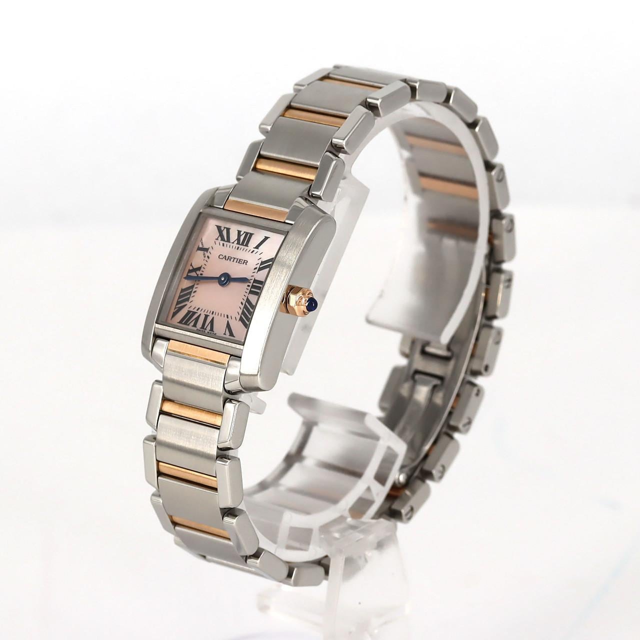 カルティエ タンクフランセーズSM PGコンビ W51027Q4 SSxPG クォーツ