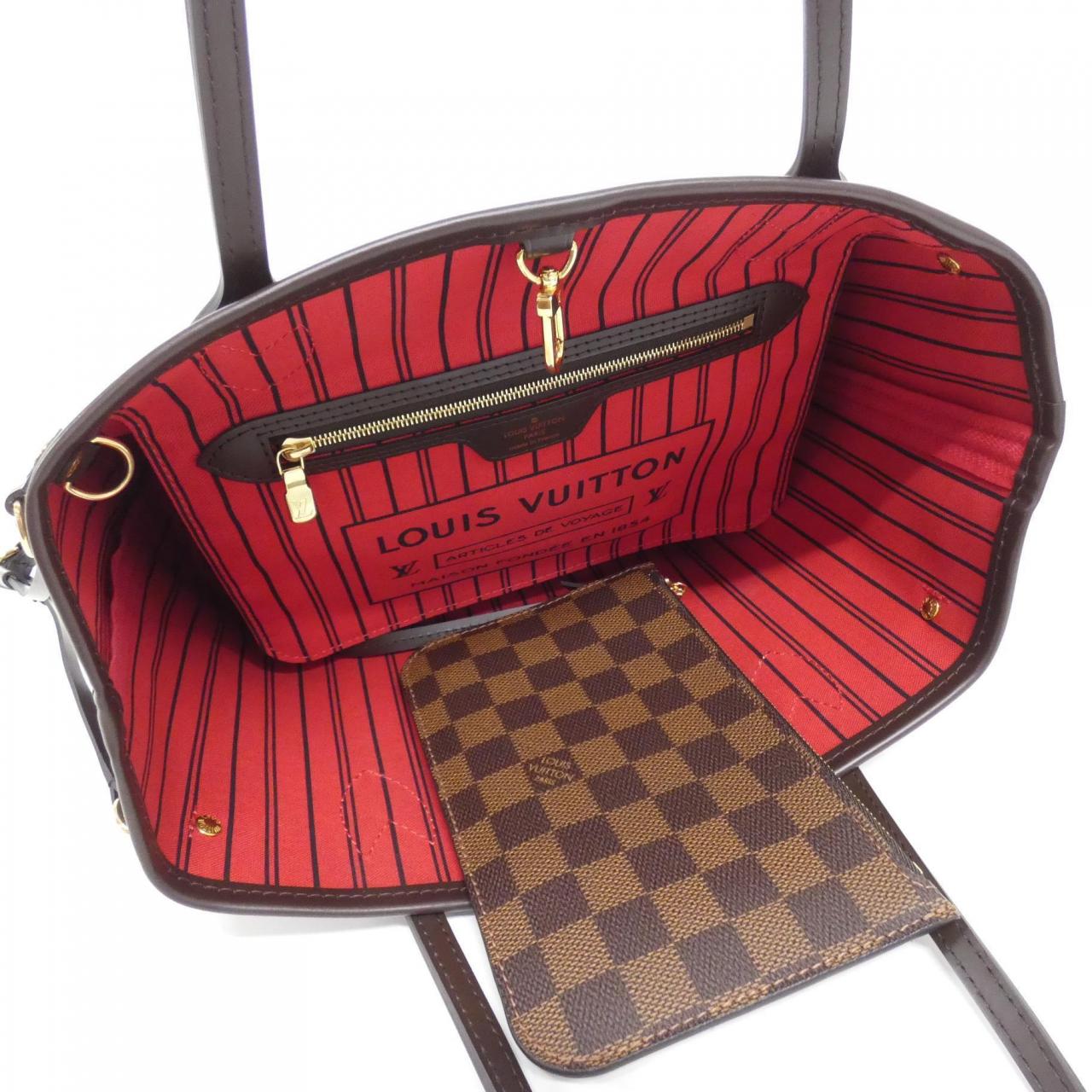 LOUIS VUITTON Damier Neverfull PM N40600 Bag