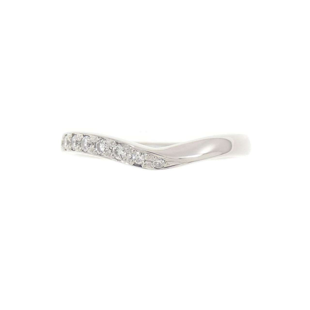PT950 ダイヤモンド リング 0.06CT
