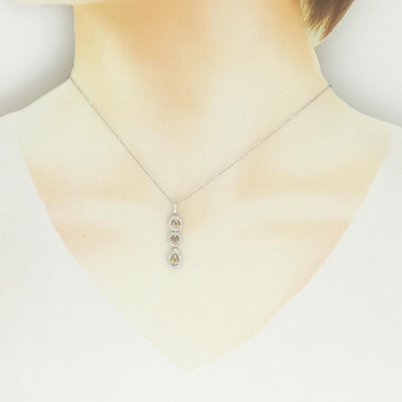 PT900/PT850 ダイヤモンド ネックレス 0.29CT