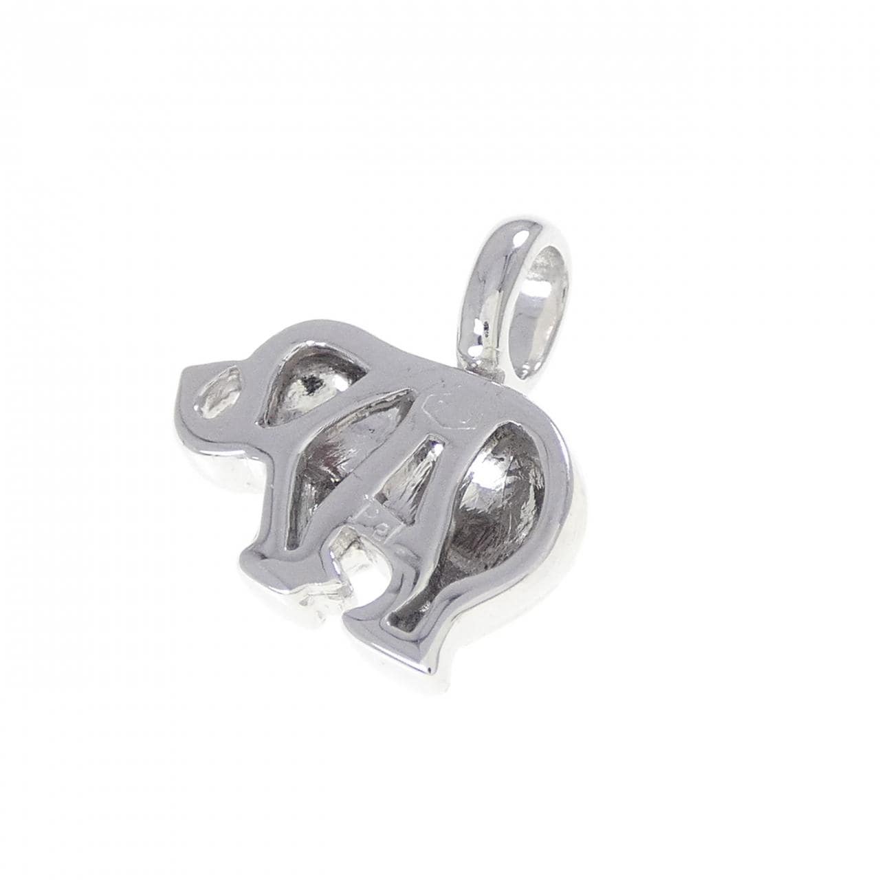 750WG エレファント ルビー ペンダント