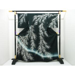 【未使用品】訪問着　友禅金彩加工　ボカシ染