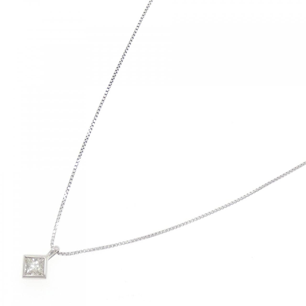 PT900/PT850 ダイヤモンド ネックレス 0.328CT