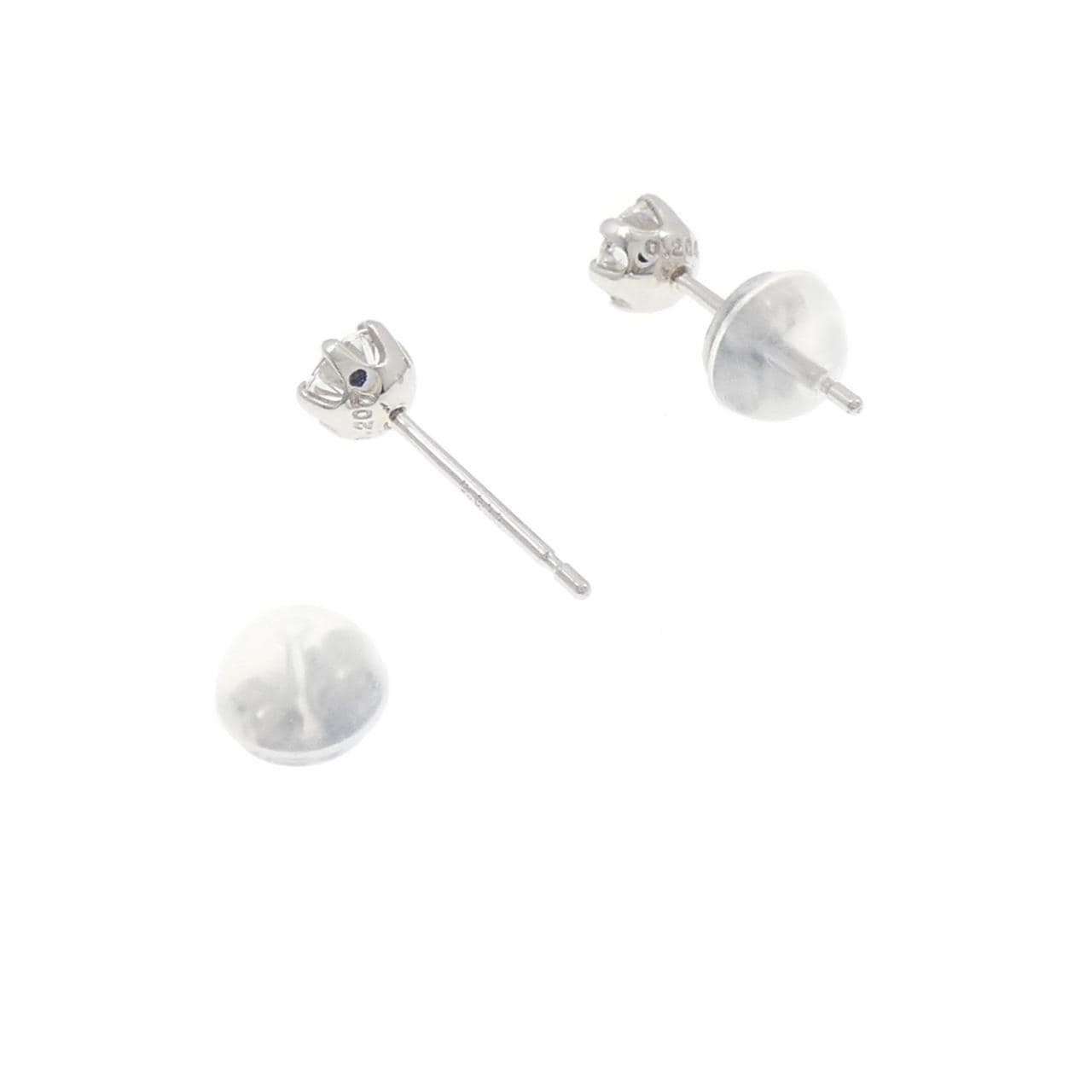 PT900单钻鑽石耳環 0.411CT