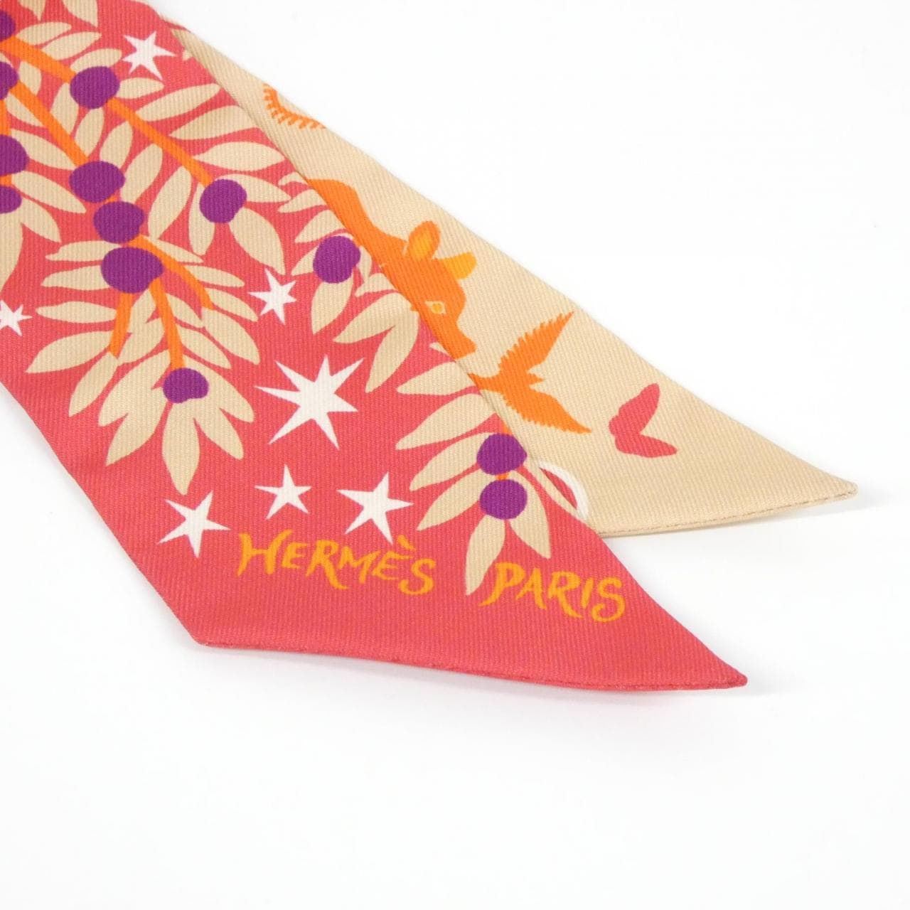 エルメス LE CHARME D'ORPHEE ツイリー 063702S スカーフ