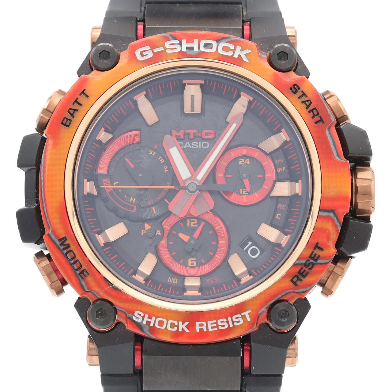 【ノーメンテナンス還元価格】カシオ G-SHOCK･MT-G 40th Anniversary 電波時計 MTG-B3000FR-1AJR SS ソーラークォーツ