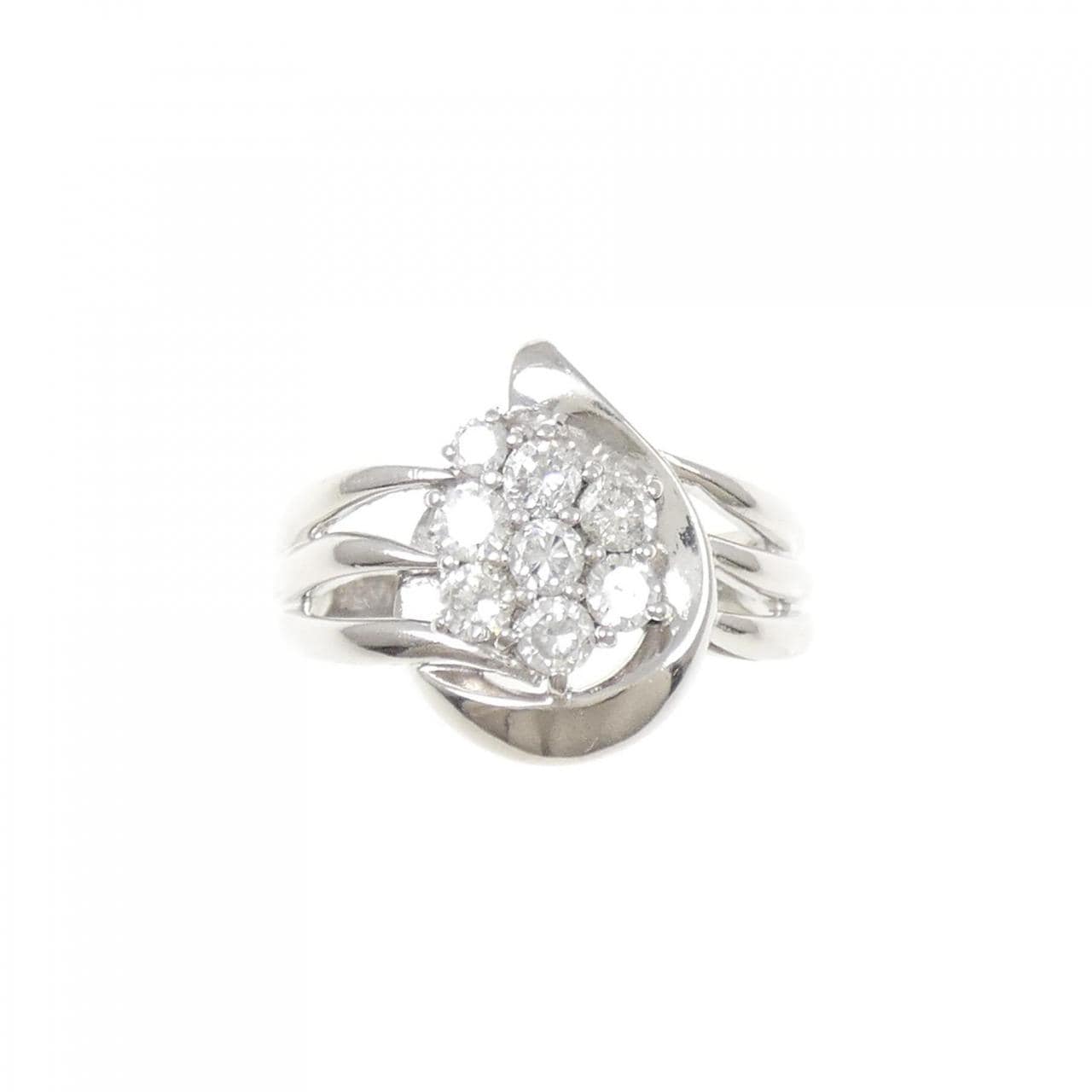 PT900 ダイヤモンド リング 0.55CT