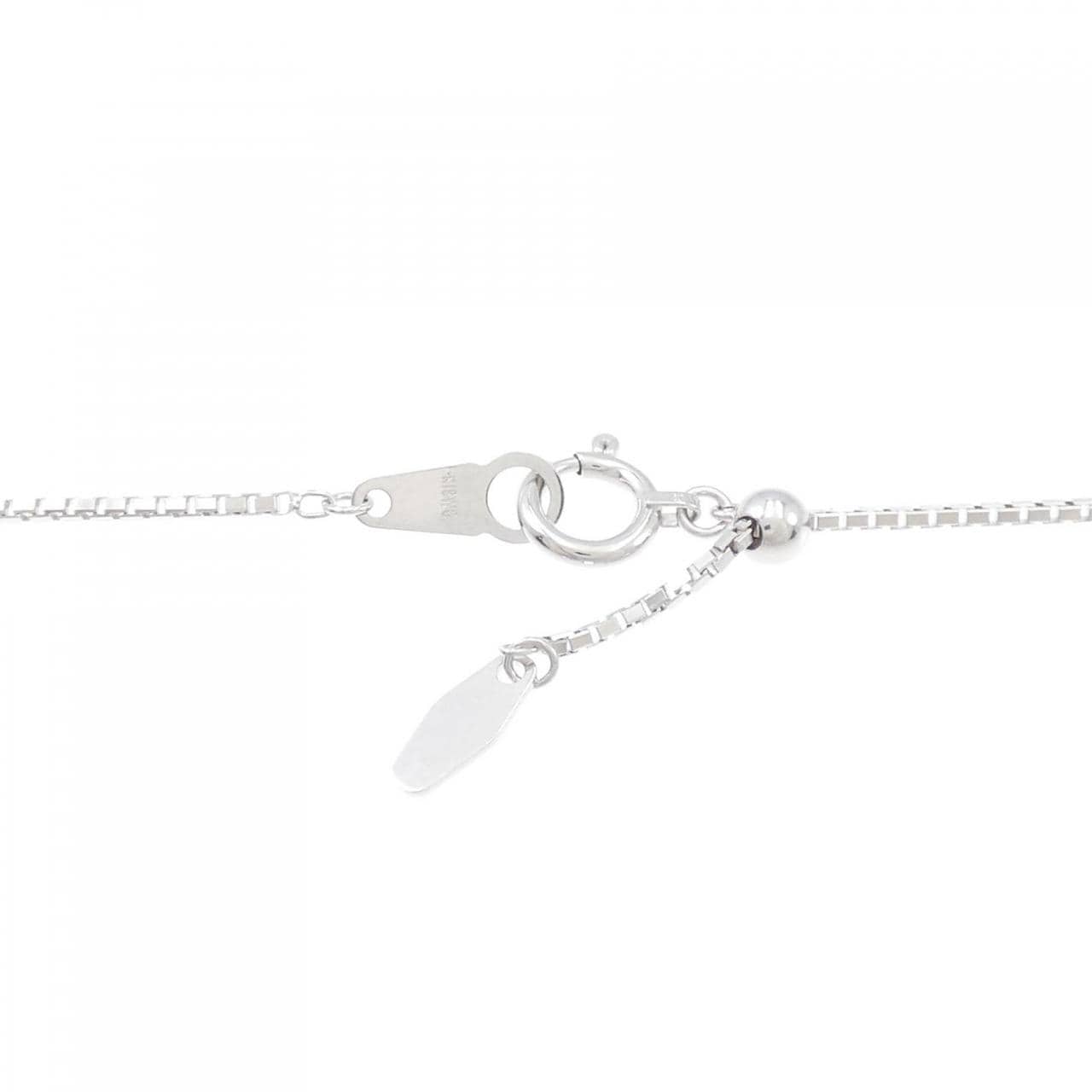 K18WG sapphire necklace 2.60CT