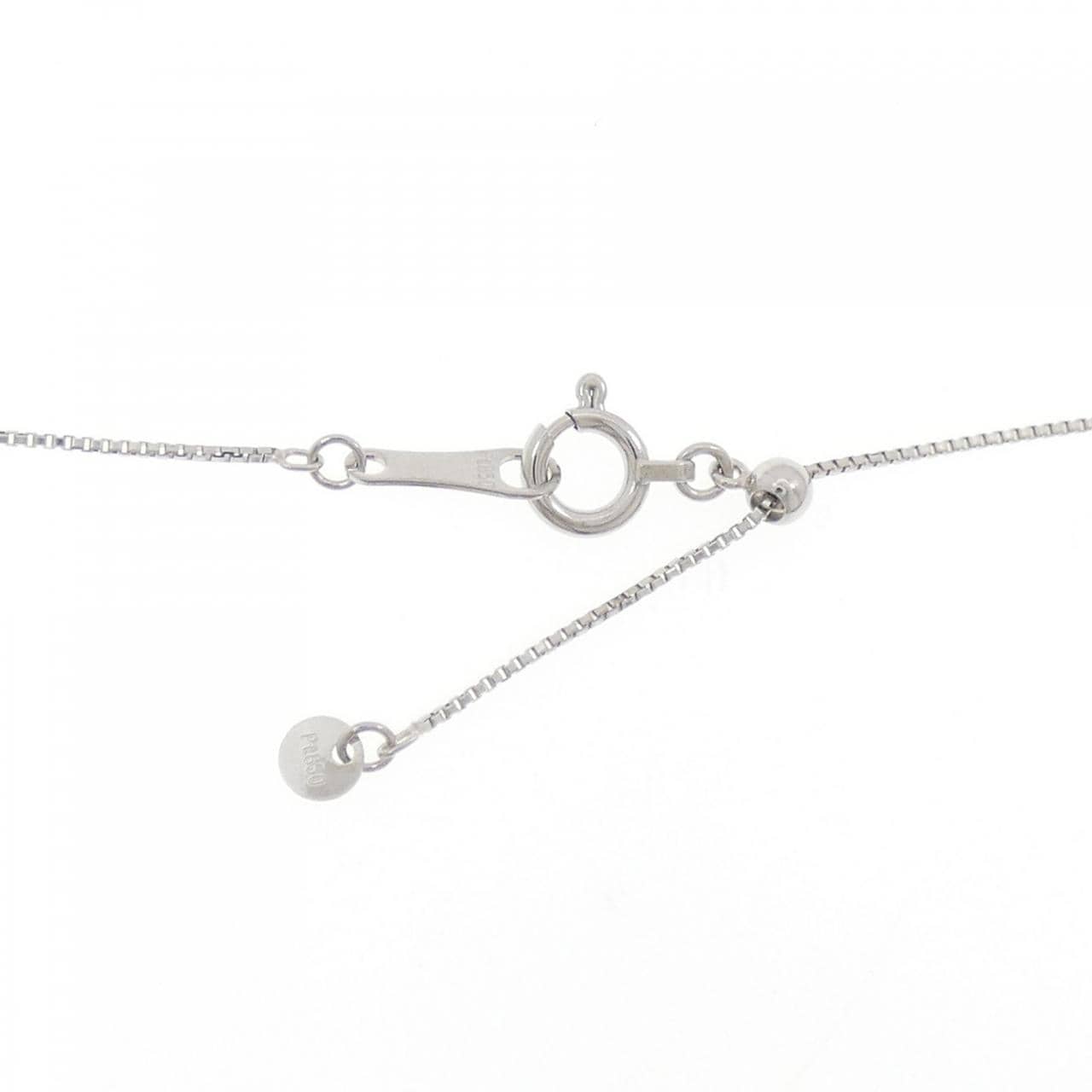 PT900/PT850鑽石項鍊，1.004克拉，F色，I1淨度，異形切割