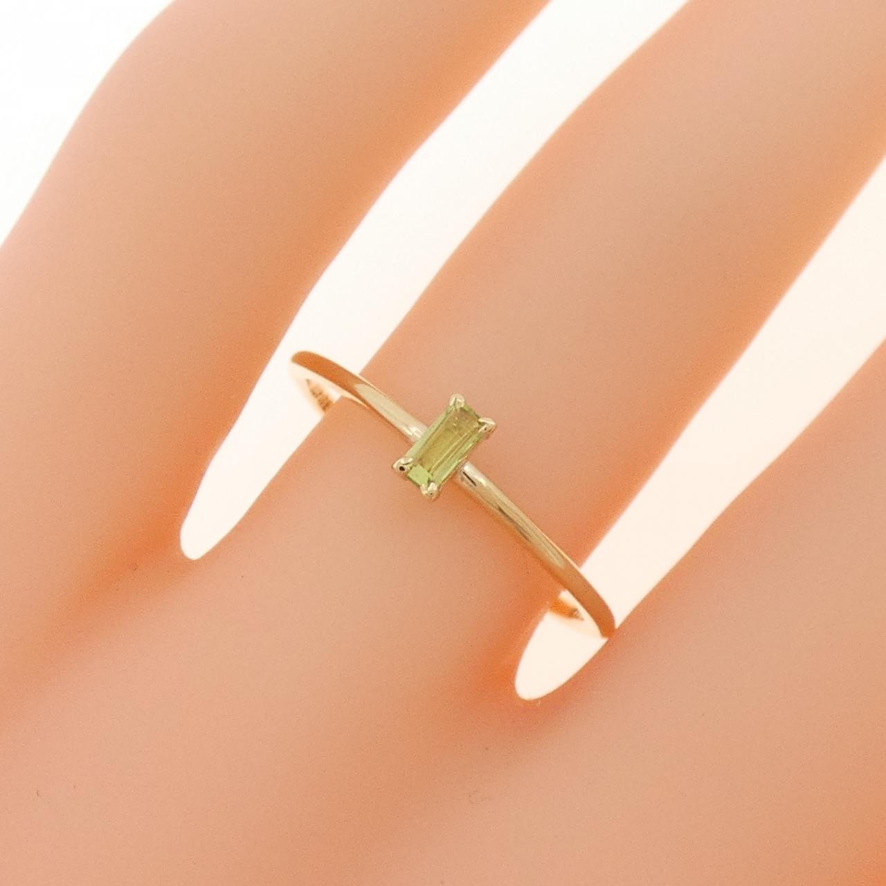jupiter Peridot ring