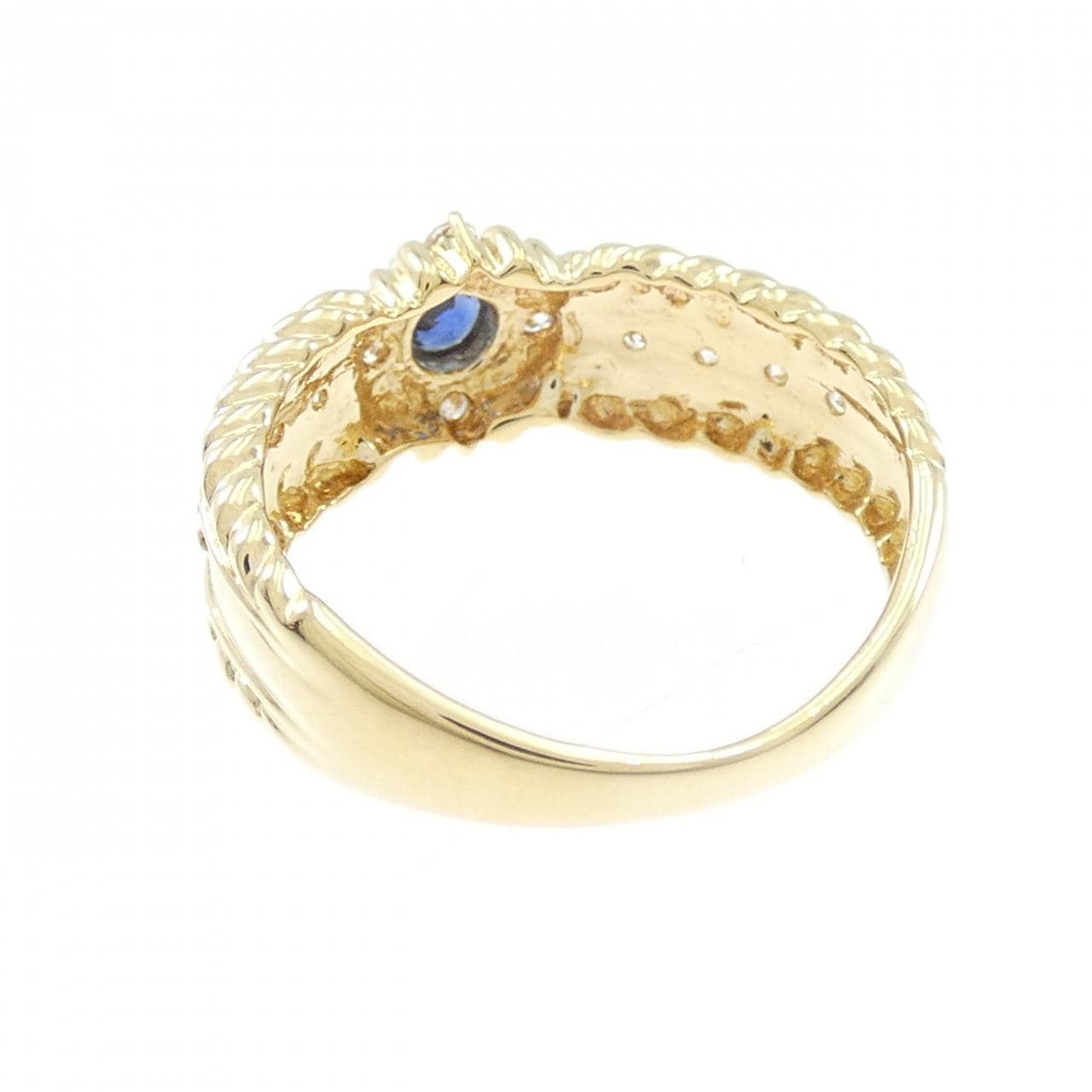 ギンザタナカ サファイヤ リング 0.13CT