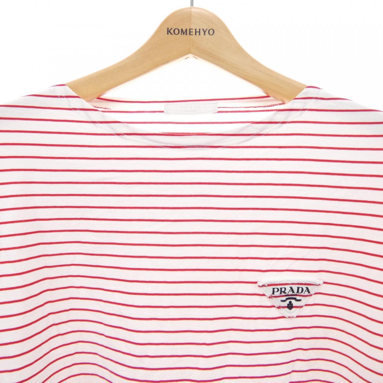 プラダ PRADA トライアングルロゴ UJN814 S221 104C Tシャツ