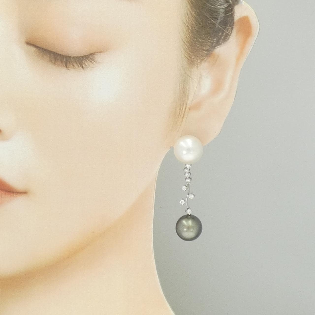 K18WG パール ピアス/イヤリング
