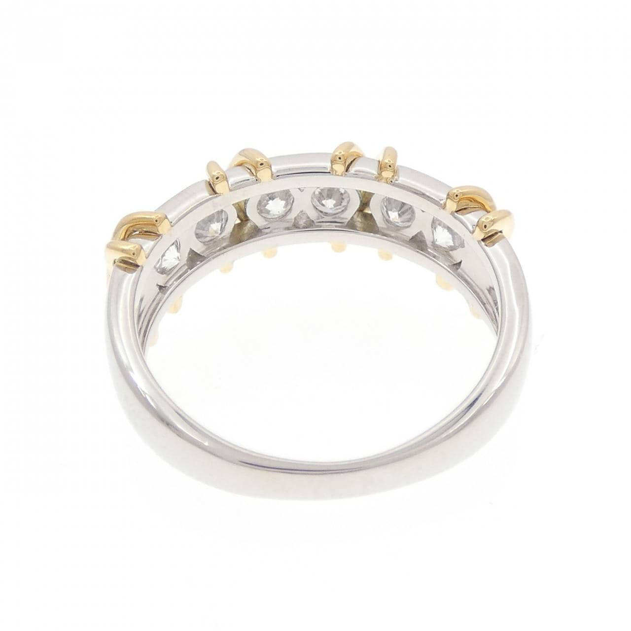 PT900/K18YG ダイヤモンド リング 0.54CT