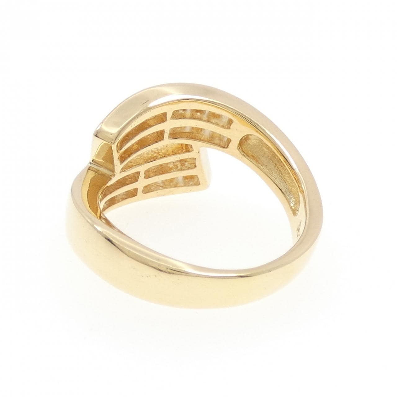 K18YG ダイヤモンド リング