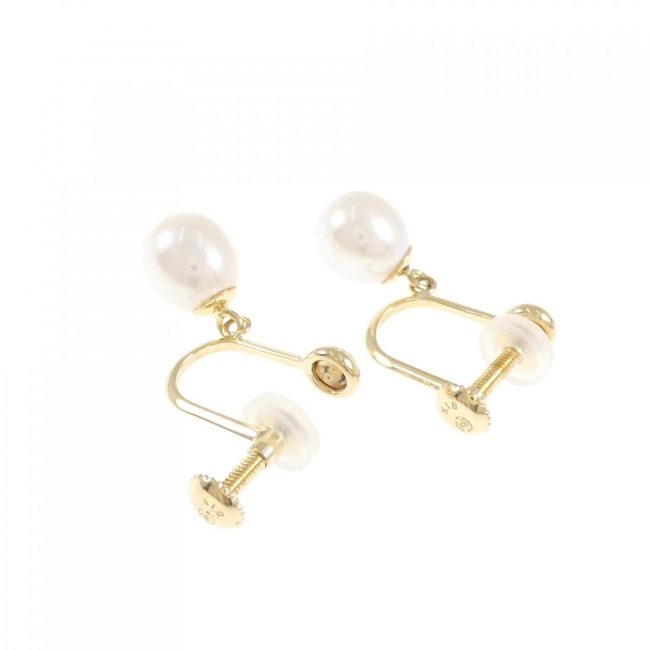 Tasaki freshwater pearl earrings