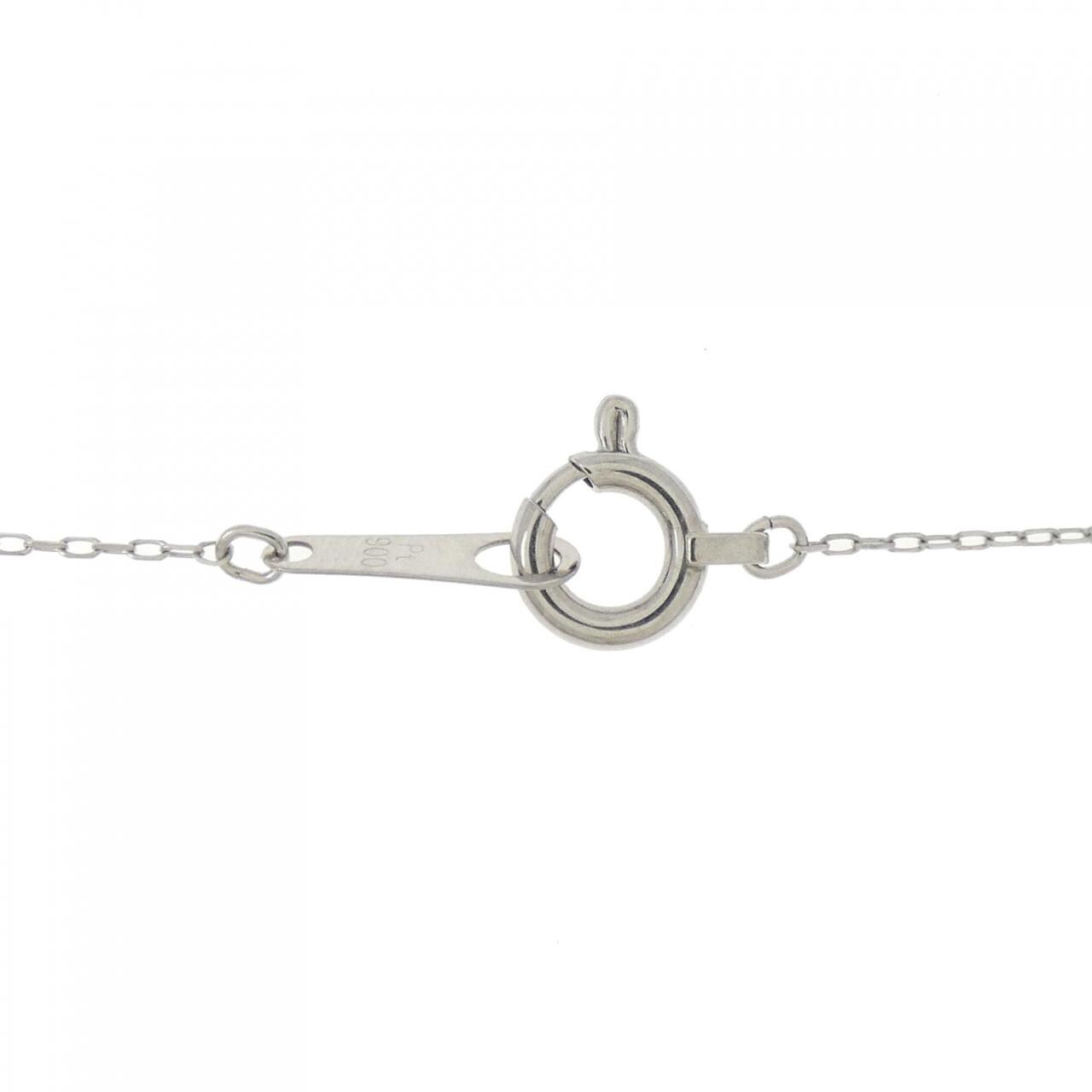 【新品】PT900 ルビー ネックレス 0.36CT