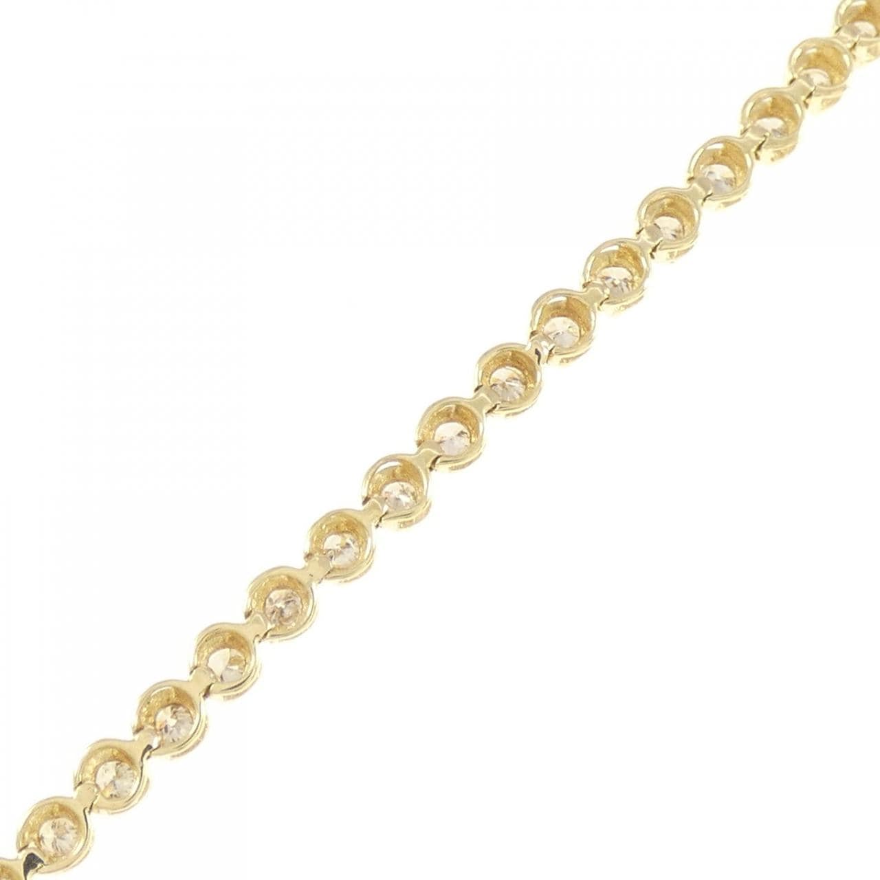 K18YG ダイヤモンド ブレスレット 1.00CT
