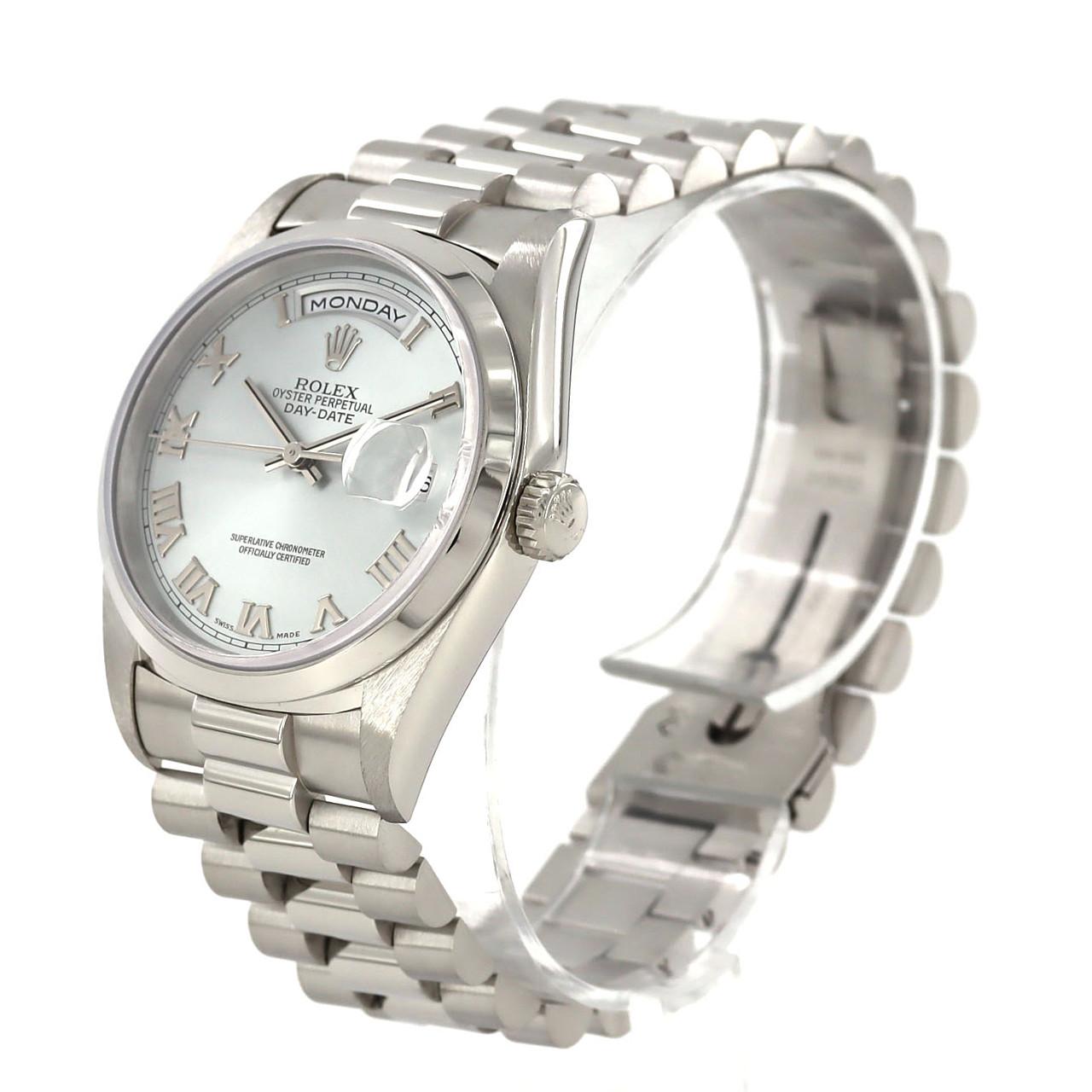 ロレックス デイデイト 18206 PT 自動巻 W番