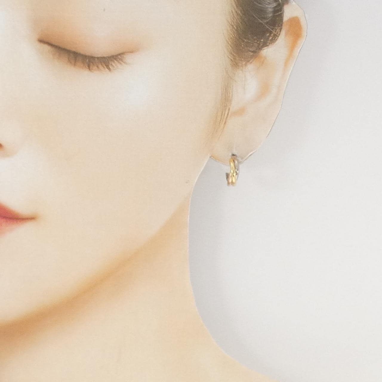 カルティエ トリニティ スモール ピアス