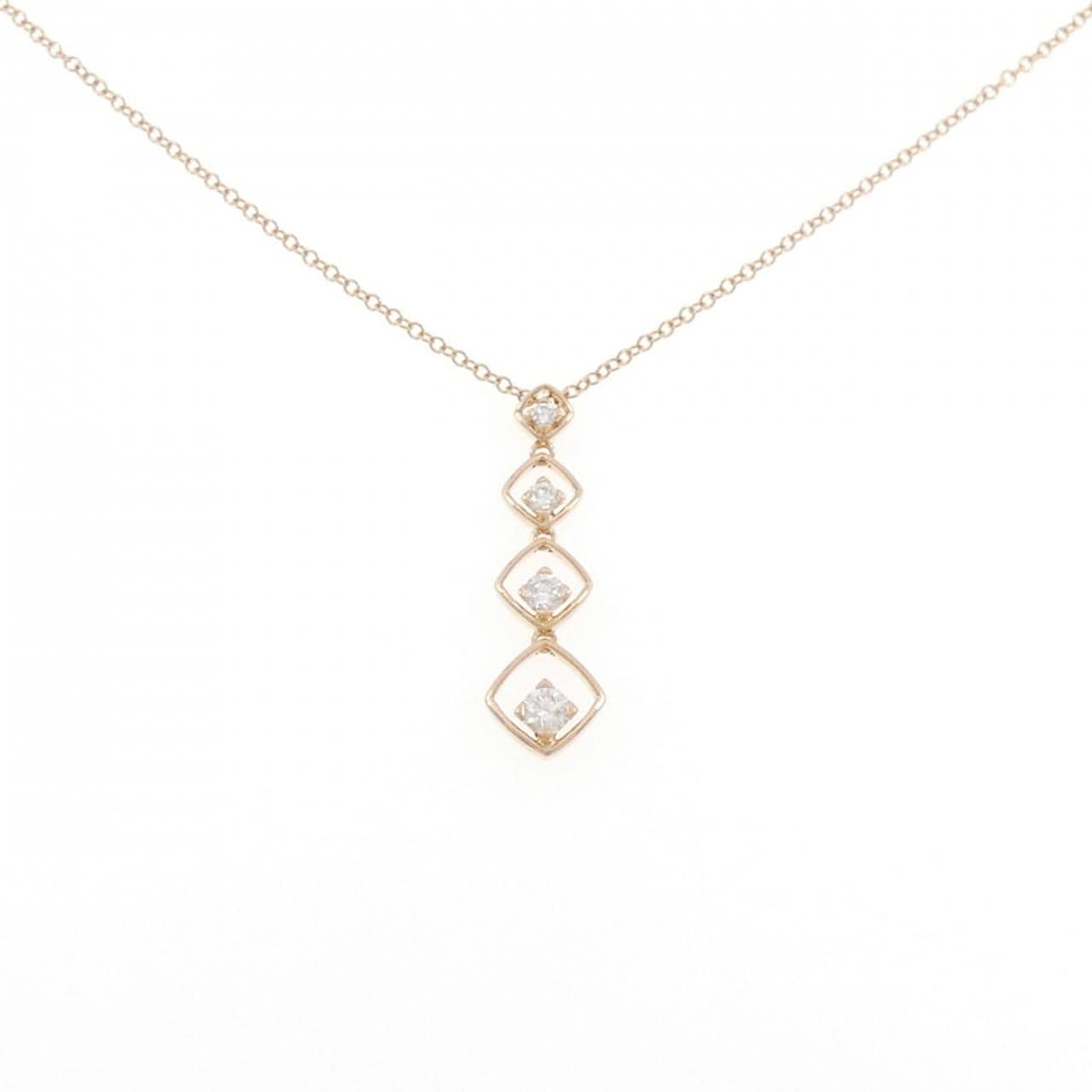 ギンザ タナカ ダイヤモンド ネックレス 0.33CT