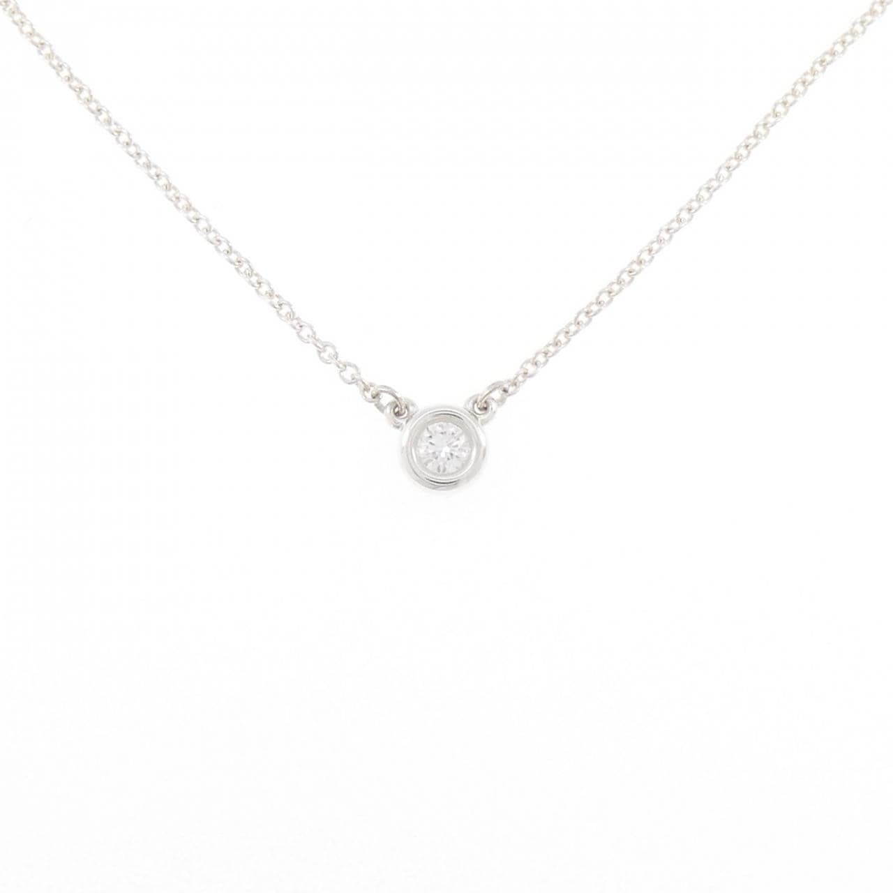 ティファニー バイザヤード ネックレス 0.10CT