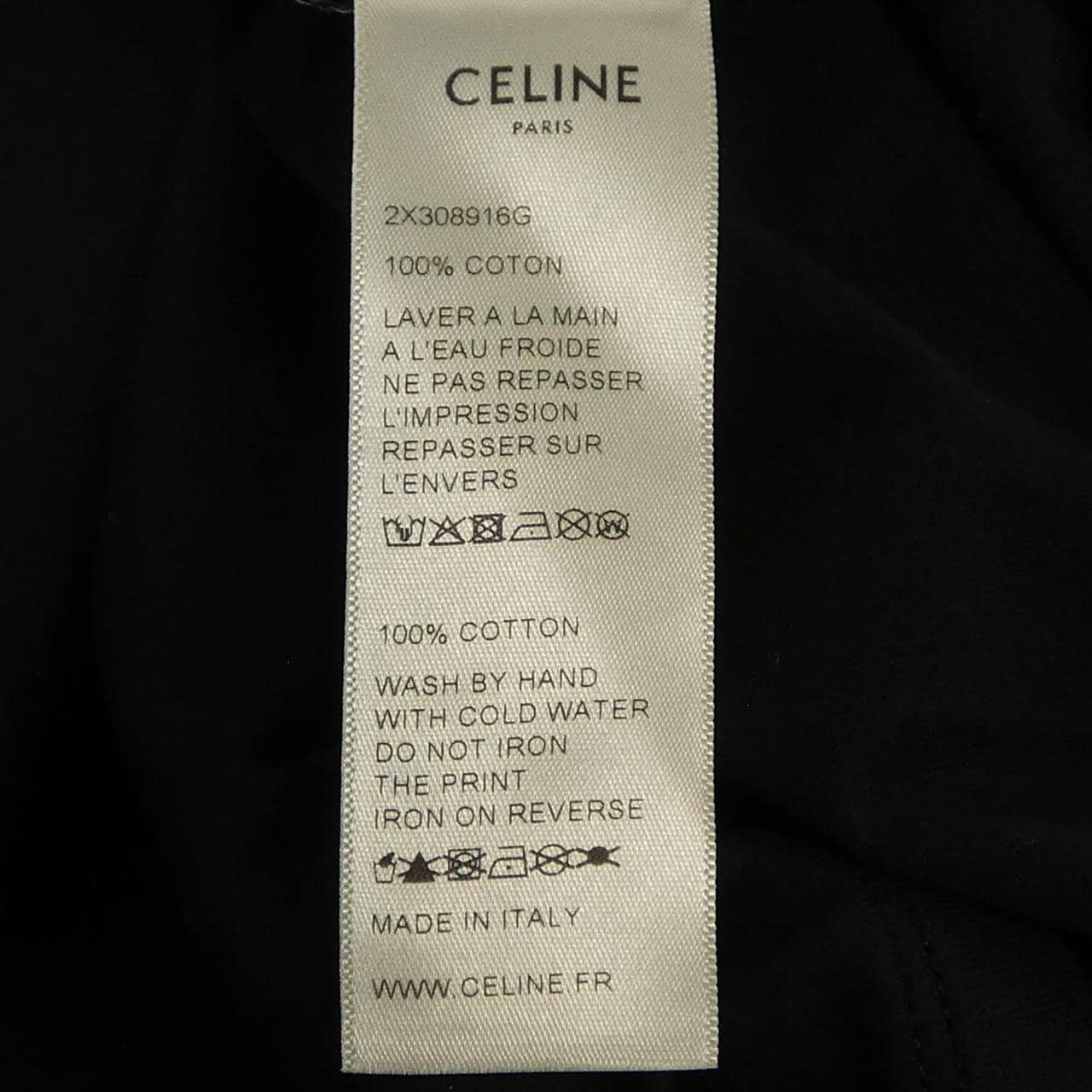 セリーヌ CELINE クラシックロゴ 2X314916G Tシャツ