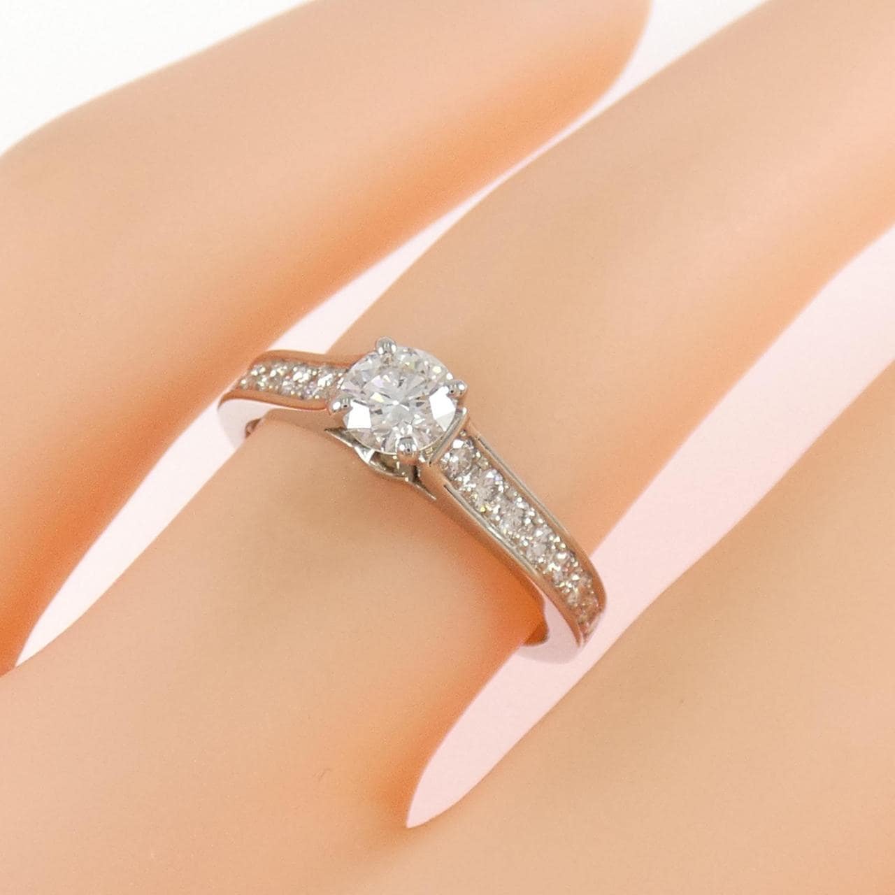 カルティエ 1895 ソリテール リング 0.31CT H VS1 EXT