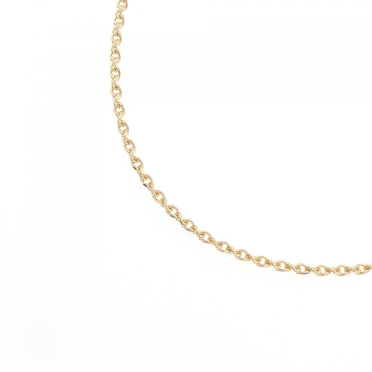 K18YG chain necklace