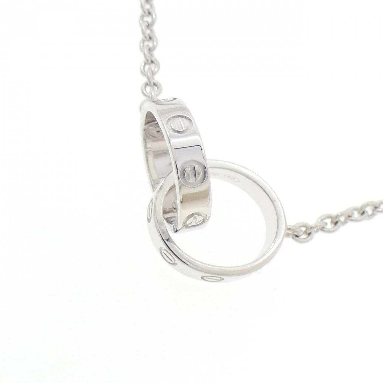 カルティエ ベビーラブ ネックレス