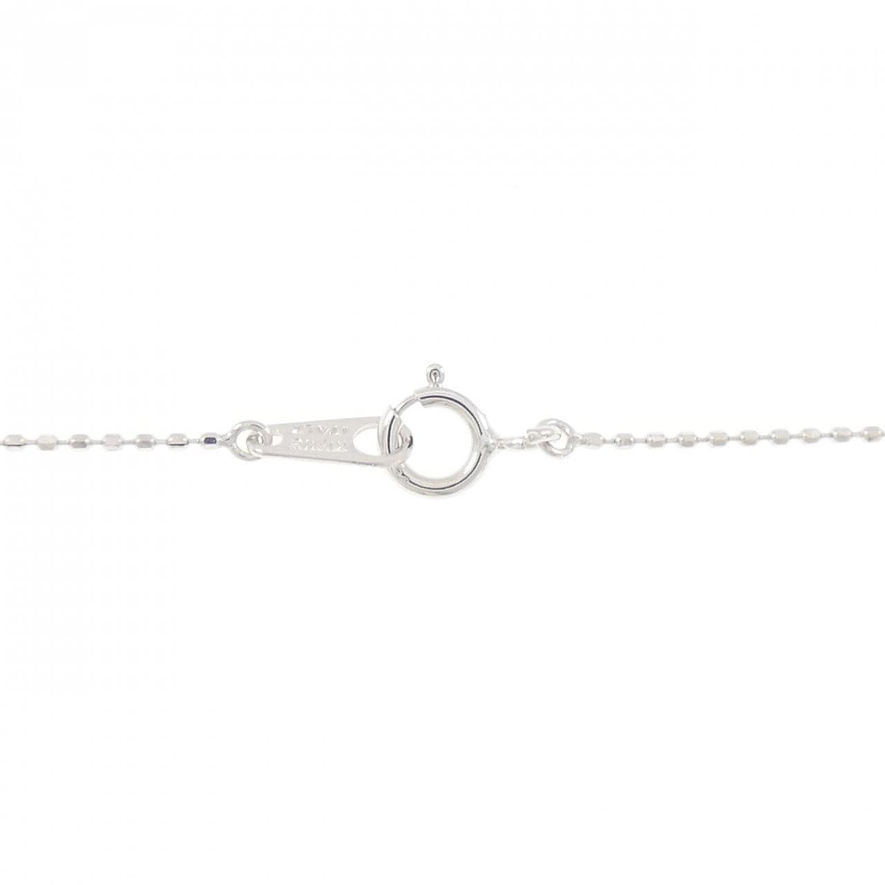 K18WG スター ダイヤモンド ネックレス 0.30CT