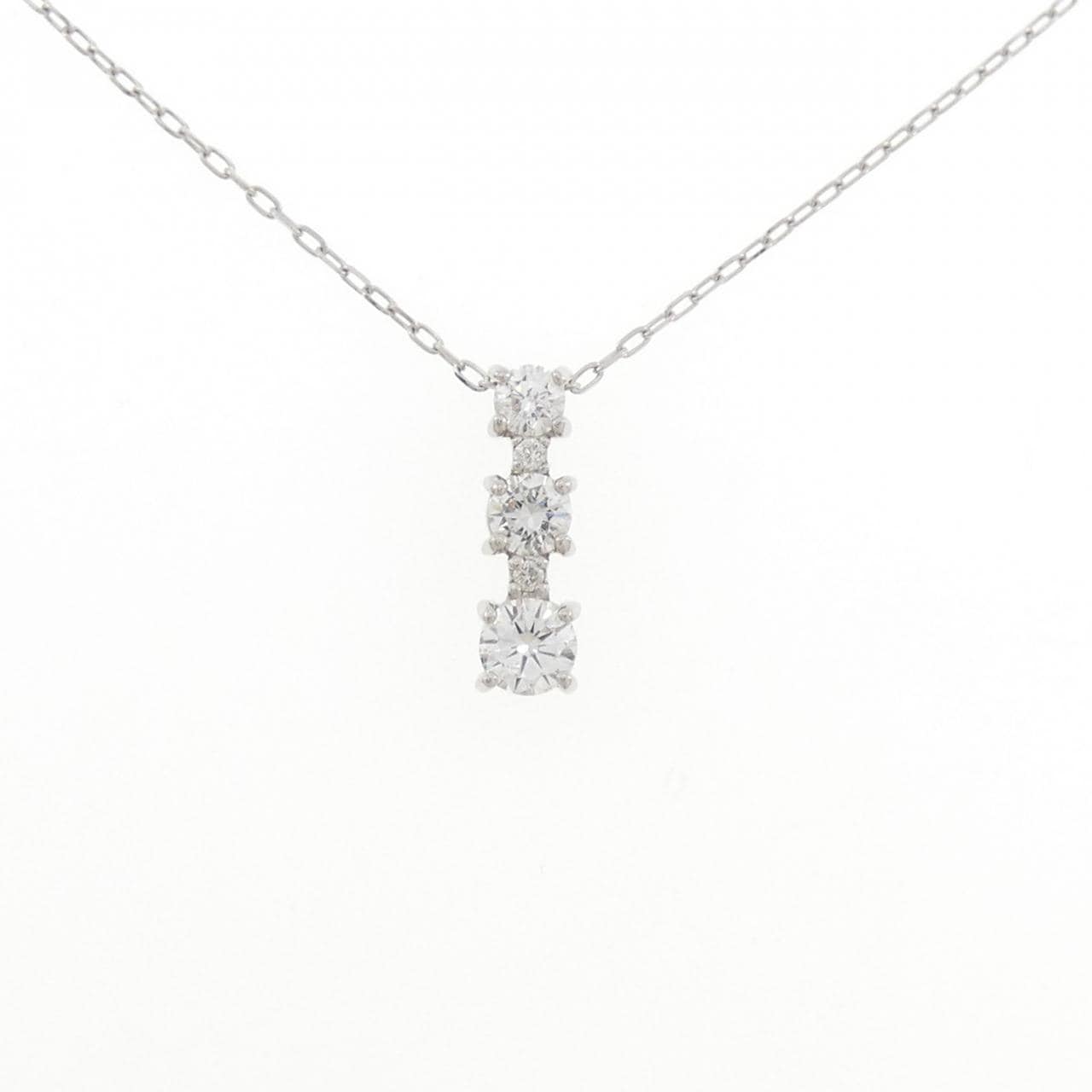 PT900/PT850 ダイヤモンド ネックレス 0.502CT