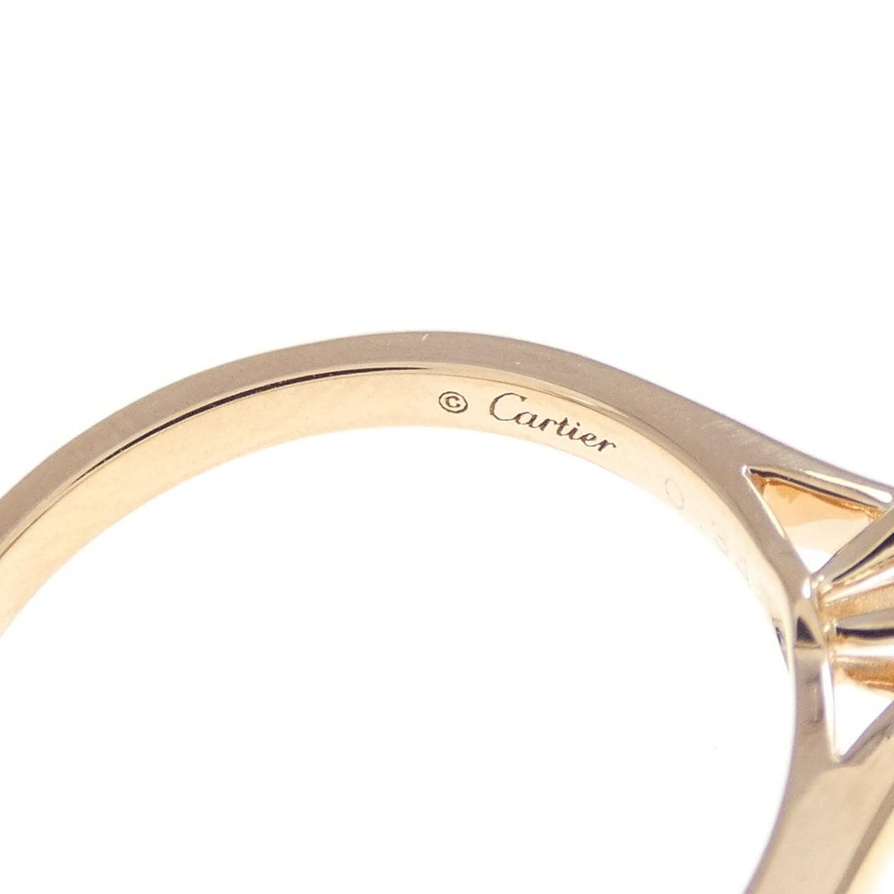 カルティエ MKコーフィル リング 0.34CT