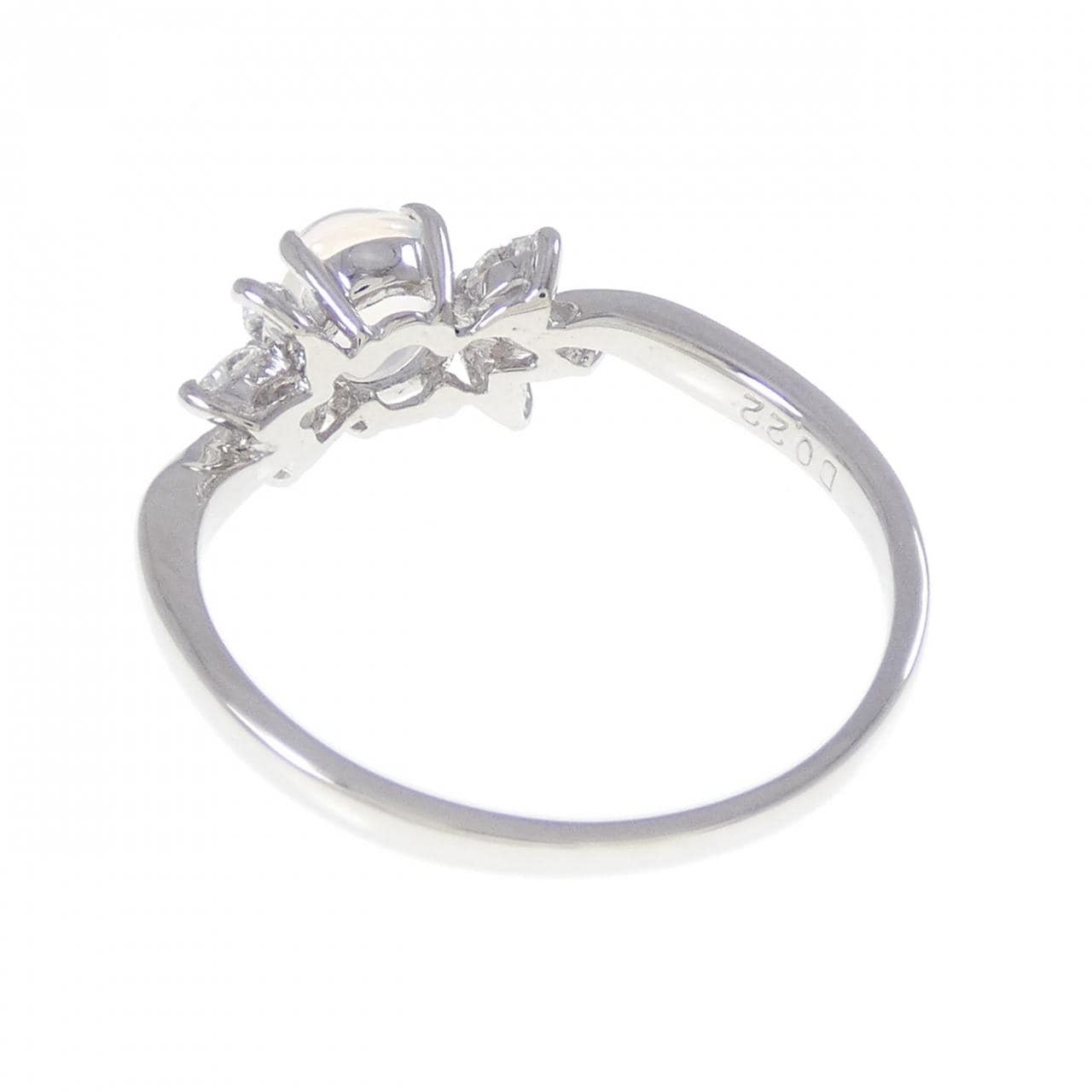 PT900 オパール リング 0.63CT