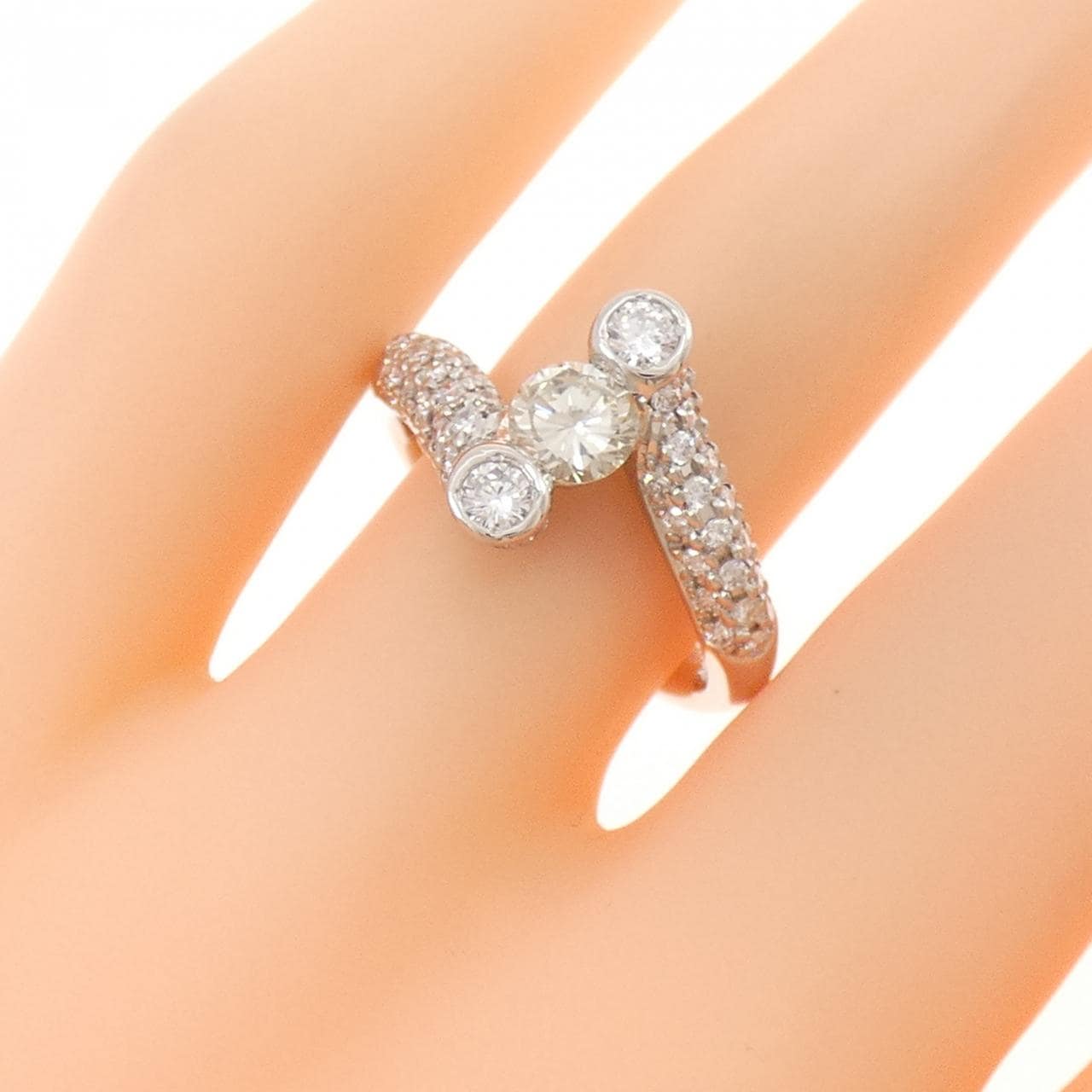 PT900 ダイヤモンド リング 0.40CT