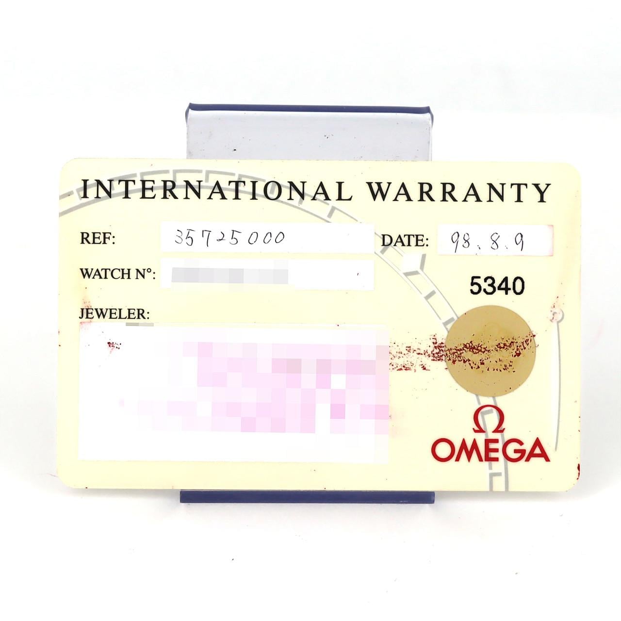 オメガ スピードマスタープロ 3572.50 SS 手巻