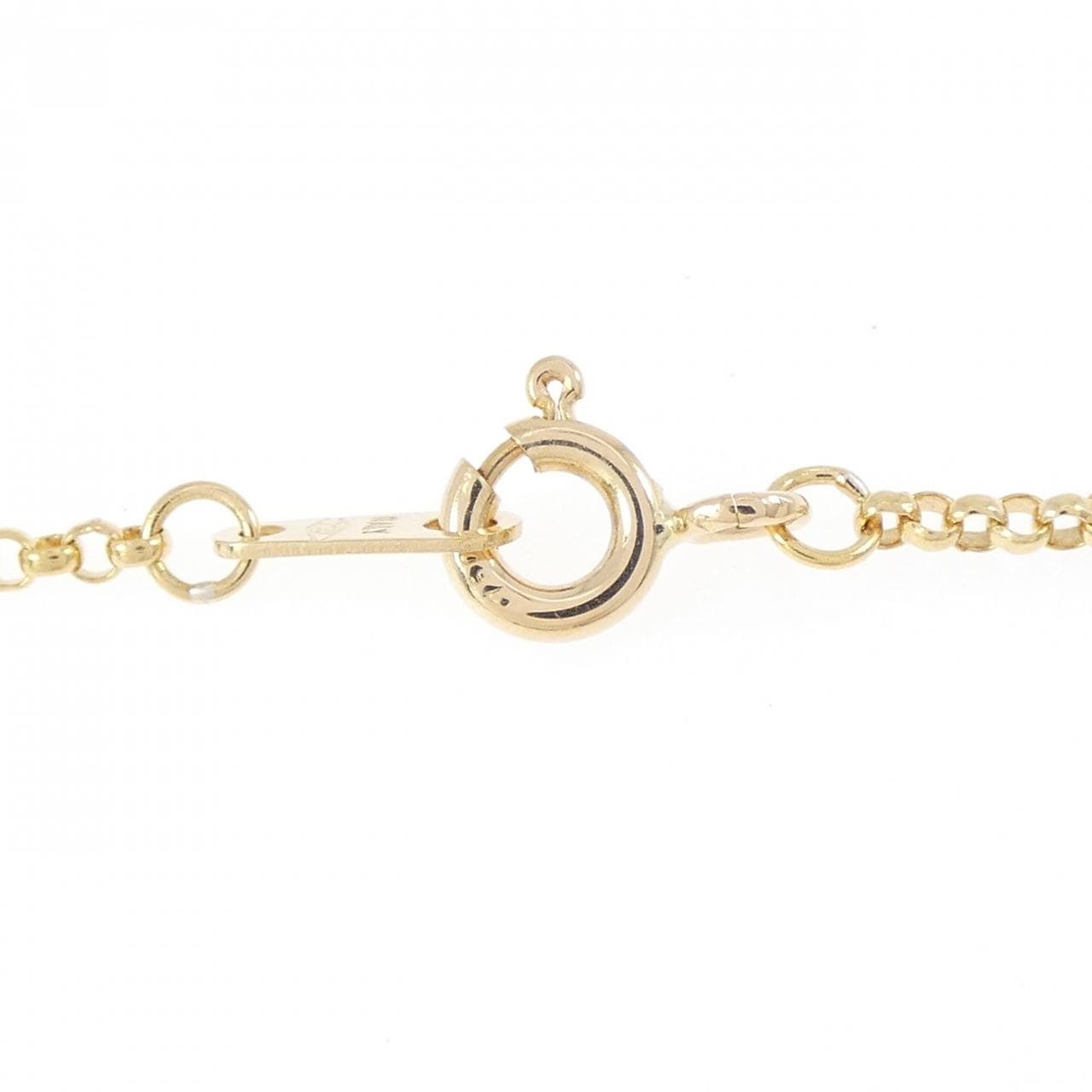 K18YG/750YG ハート ダイヤモンド ネックレス 0.50CT