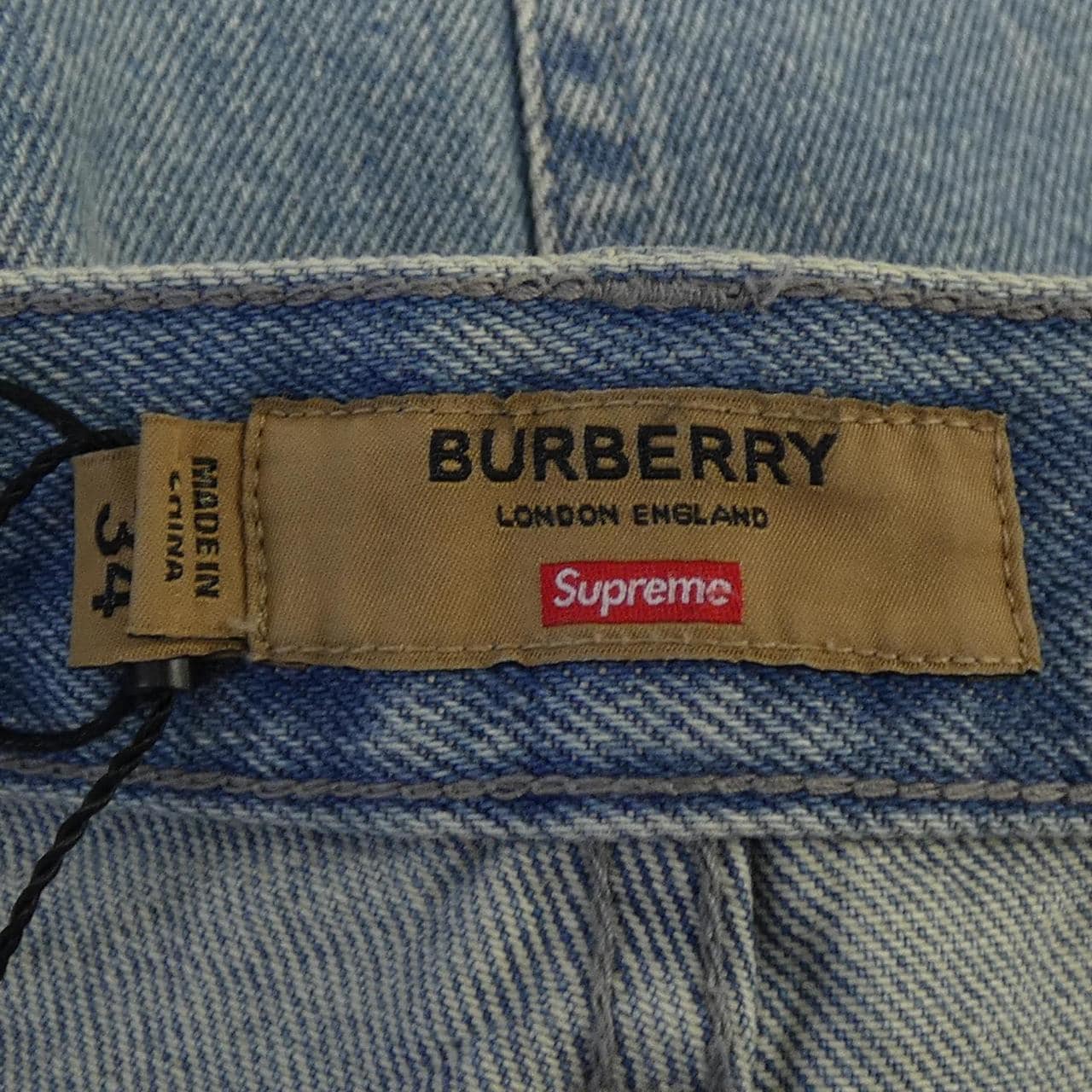 シュプリーム SUPREME BURBURRY ジーンズ