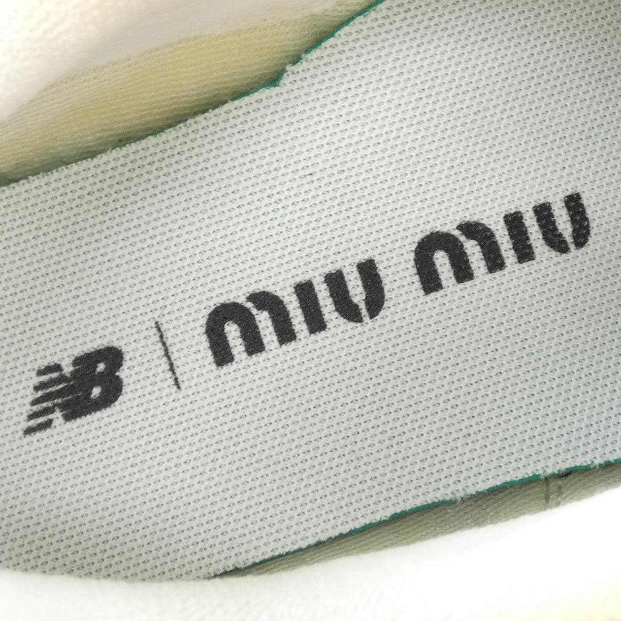 ミュウミュウ MIU MIU NEW BALANCE 5E765D 574 スニーカー