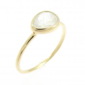 K18YG ムーンストーン リング