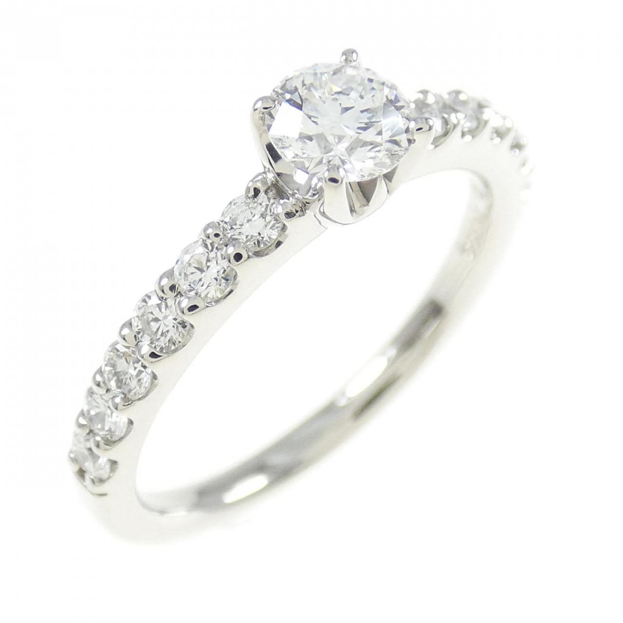 PT900 Diamond Ring 0.277CT F VVS2 EXT