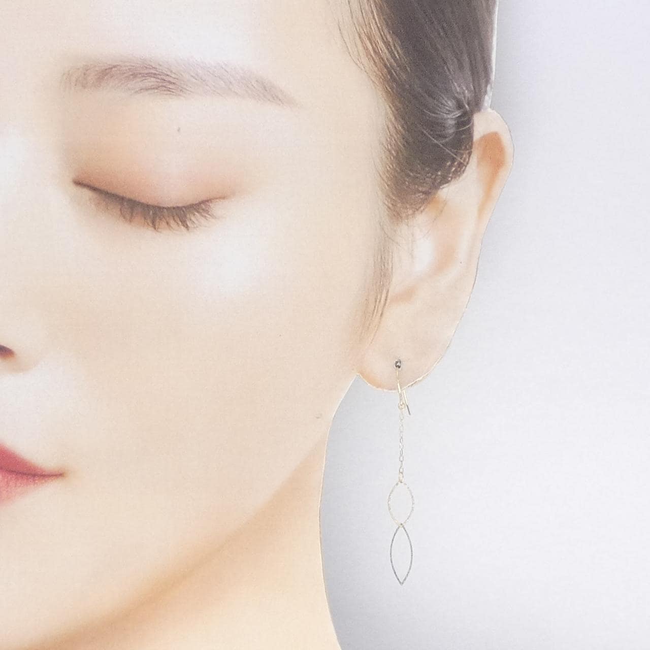 K18YG/K18WG ピアス