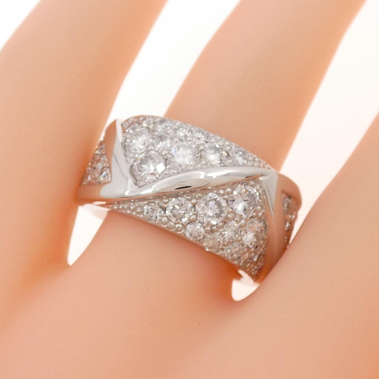 PT900 ダイヤモンド リング 1.94CT