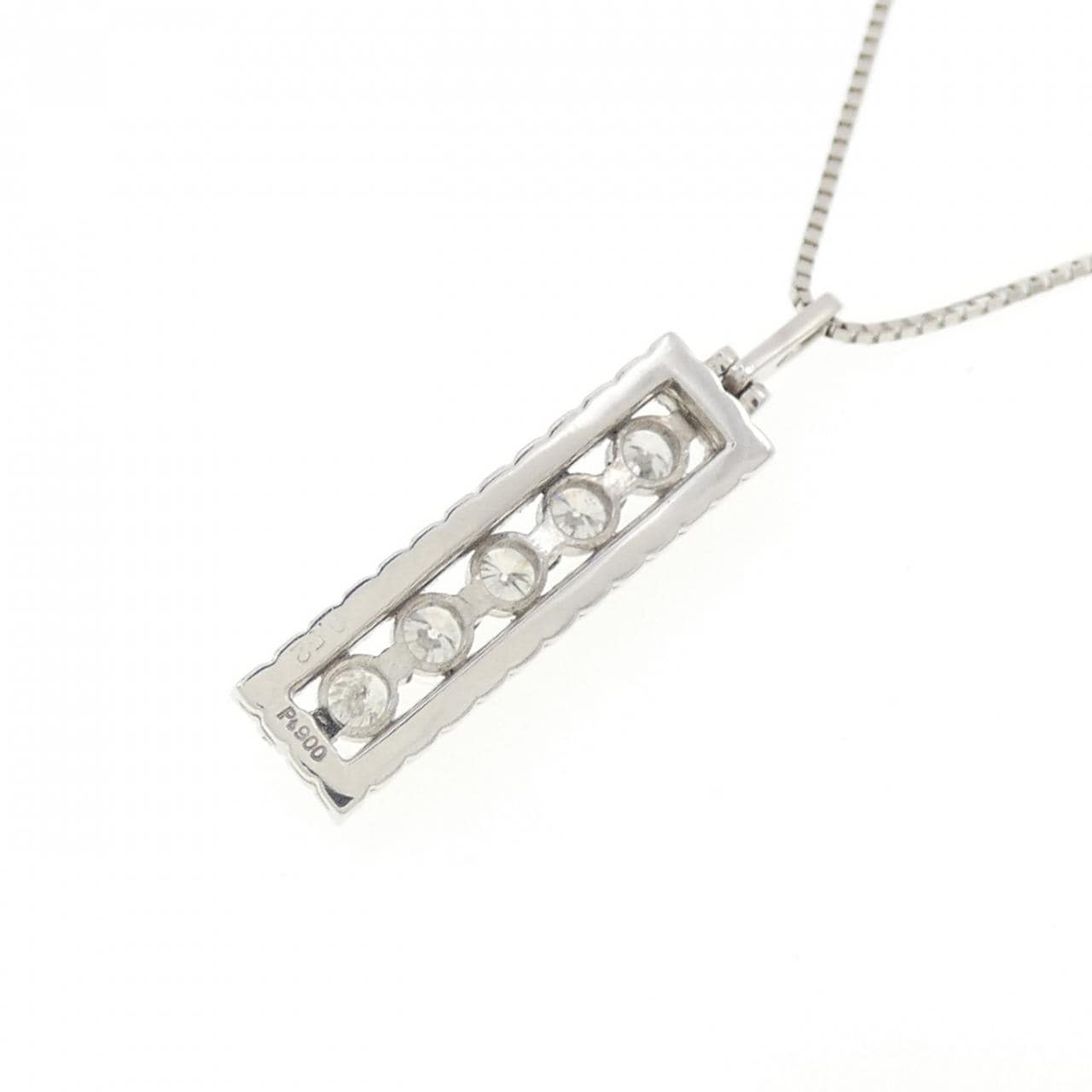 PT900/PT850 ダイヤモンド ネックレス 0.52CT