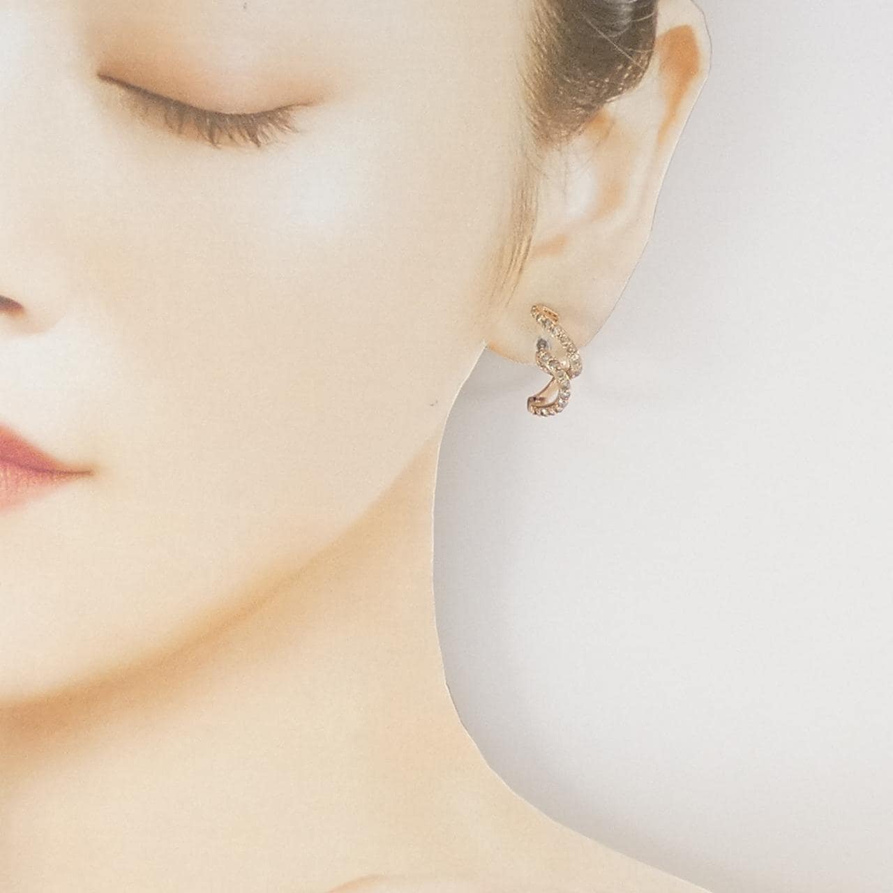 ジーエスティービー ダイヤモンド イヤリング 1.00CT