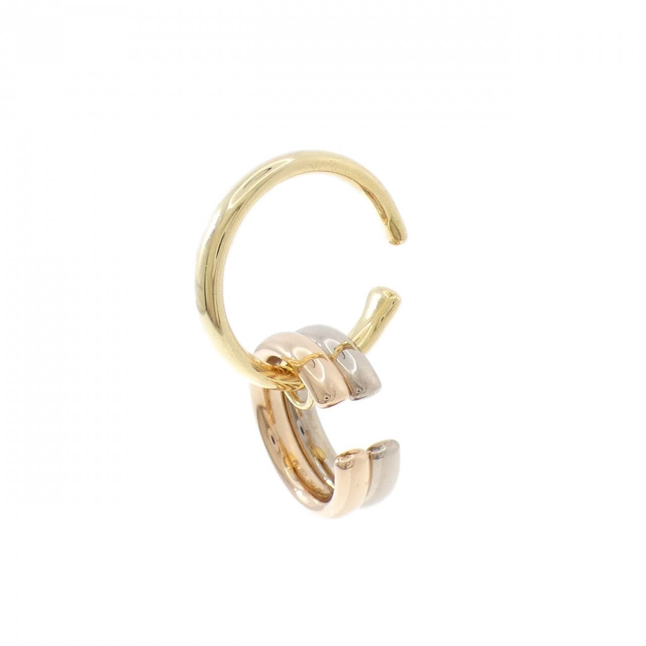 カルティエ トリニティ サカイ イヤリング 片耳